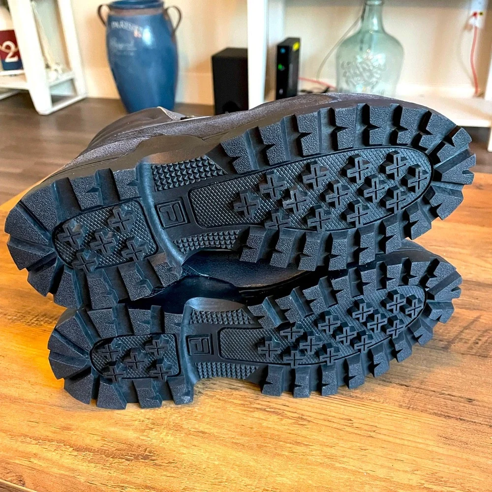 Fila Black Weathertec Hiking Boots - Picture 7 of 8